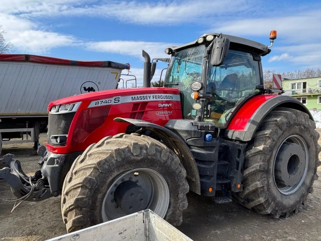 Ciągnik 400KM Massey Ferguson 8740S, krajowy