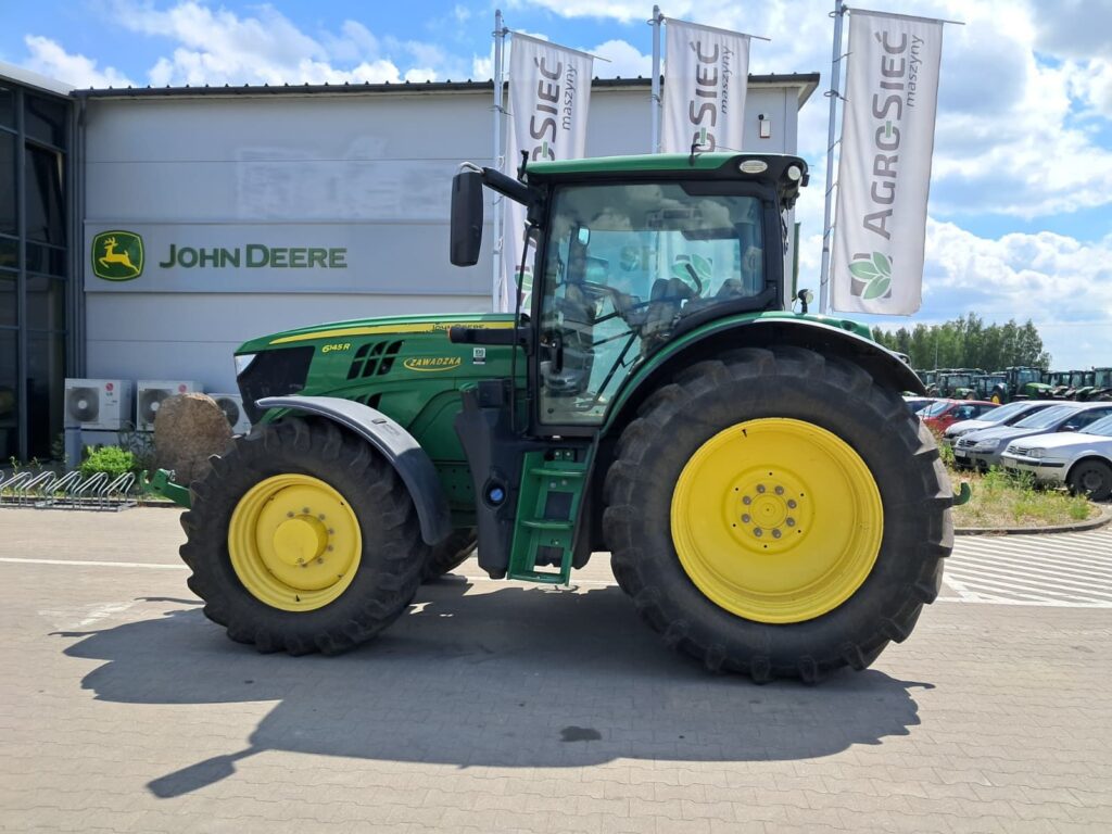 Ciągnik John Deere 6145R, krajowy, niski przebieg!