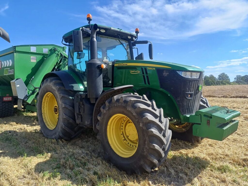 Ciągnik John Deere 7250R, 2018 rok