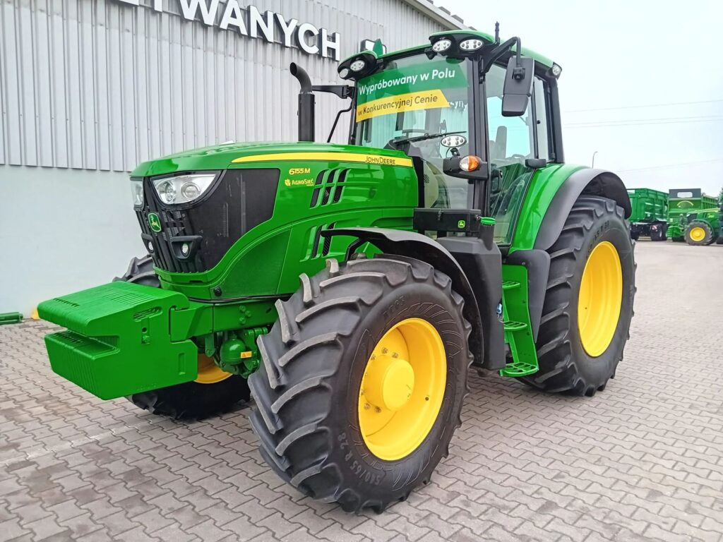 Ciągnik rolniczy John Deere 6155M 2022 rok, 813 MTH