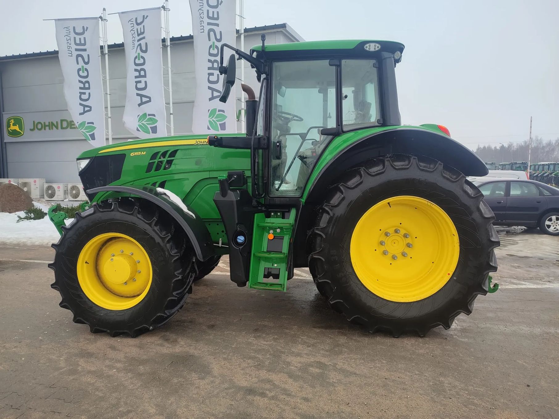 Ciągnik rolniczy John Deere 6155M 2023 rok, 1875 MTH Gwarancja!