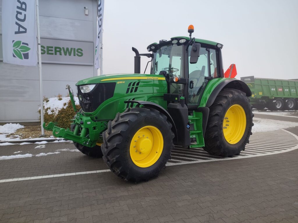 Ciągnik rolniczy John Deere 6155M 2023 rok, 785 MTH Gwarancja!