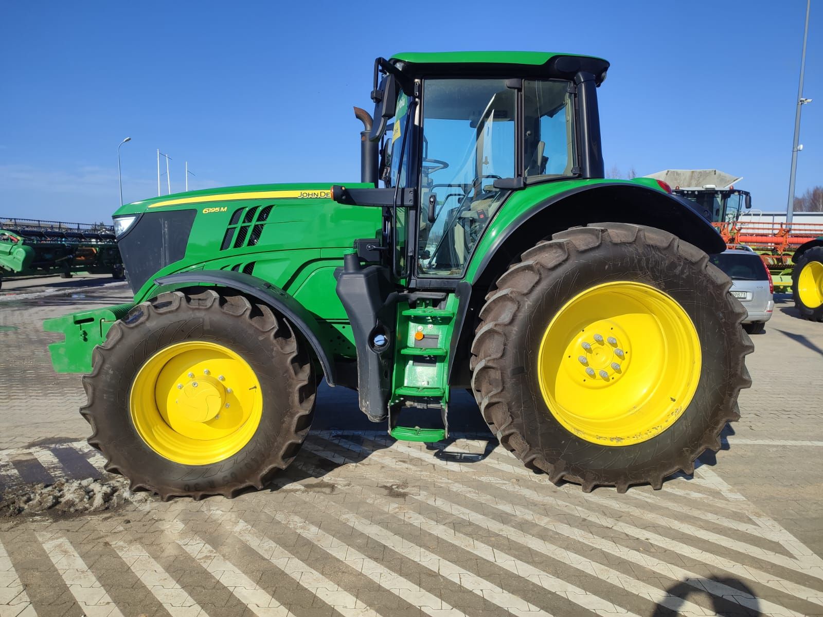 Ciągnik rolniczy John Deere 6195M, 1280mth