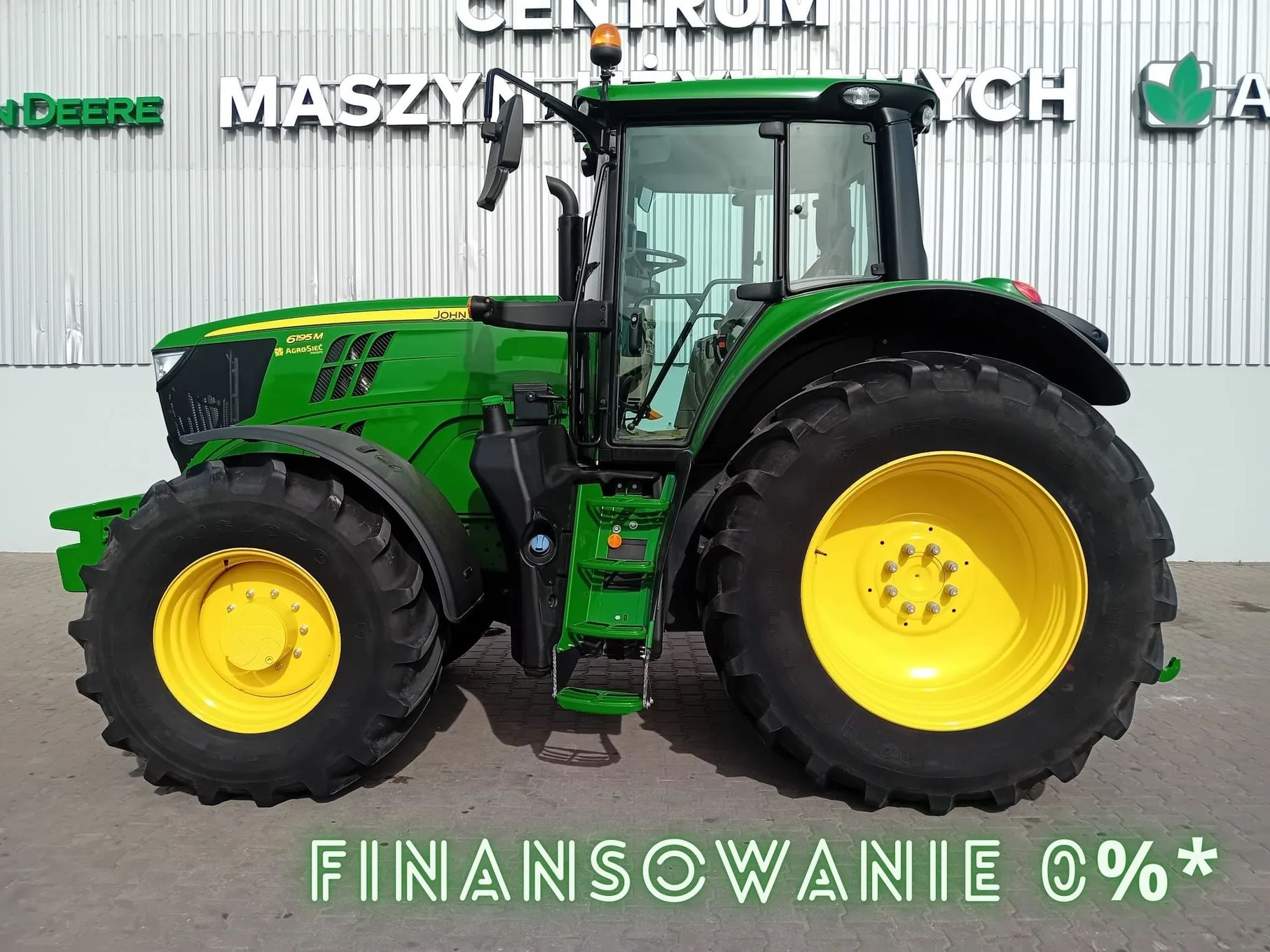 Ciągnik rolniczy John Deere 6195M, Raty 0%, 780 mth