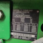 Ciągnik rolniczy John Deere 6R250, Zabudowa leśna !