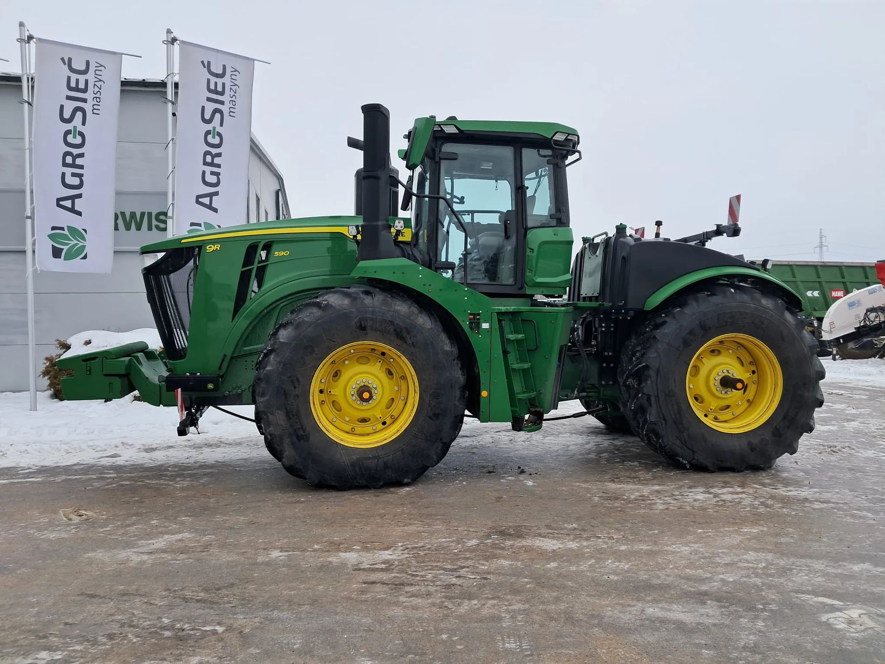 Ciągnik rolniczy John Deere 9R590 tylko 750 mth! Gwarancja!