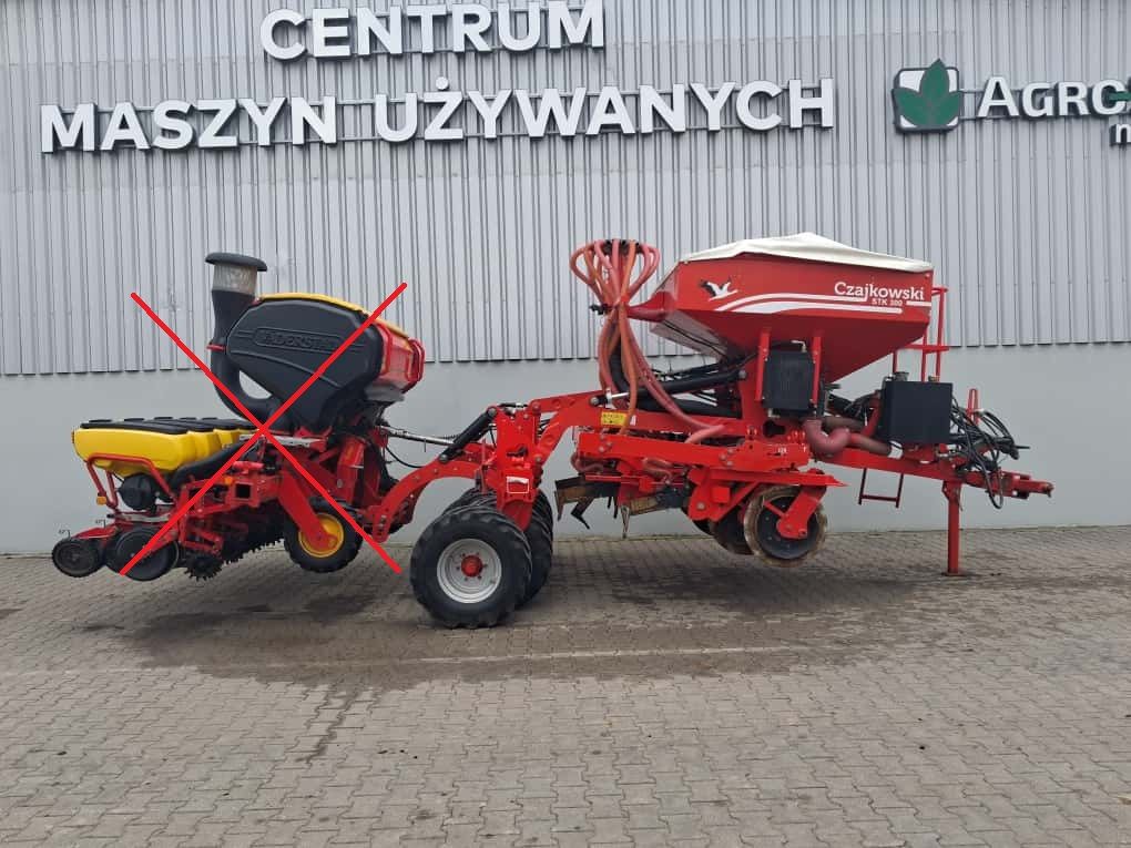 Czajkowski STK300 + PS 300 – siew pasowy!