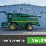 Kombajn zbożowy John Deere 9660WTS z hederem 620R
