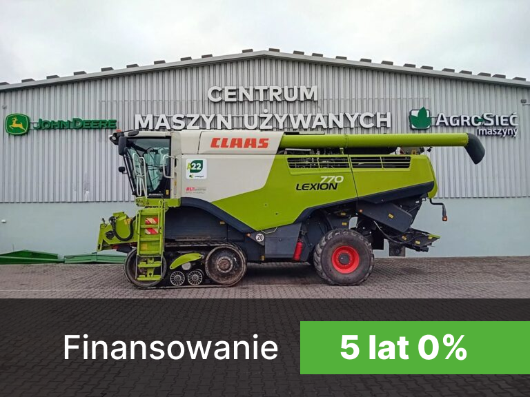 Kombajn zbożowy Lexion 770 + v1200 + Conspeed 12-75C