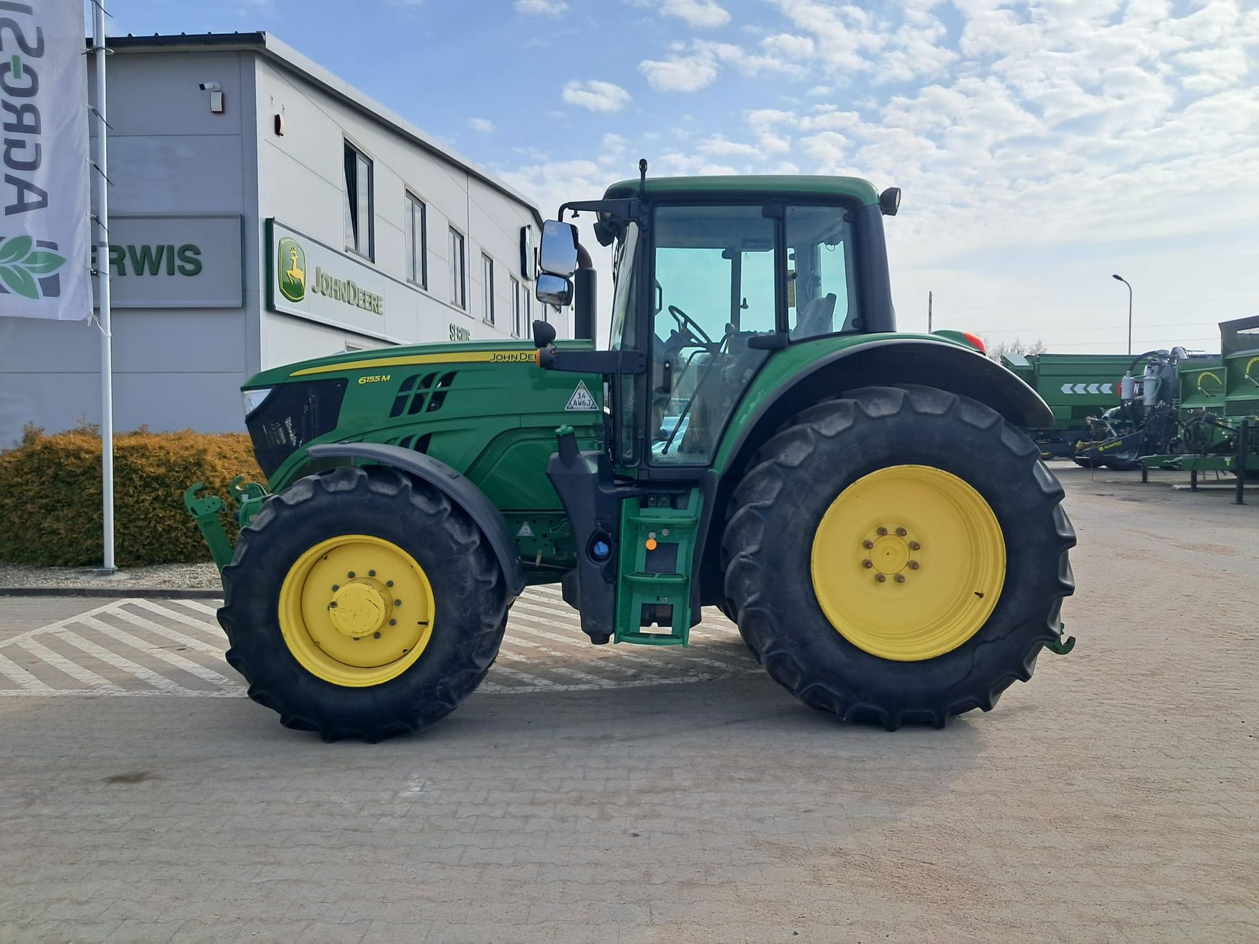 John Deere 6155M, 2019 rok, 5600 mth!