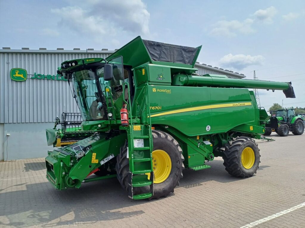Kombajn John Deere T670i z hederem 730X rok 2022!
