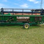 Kombajn zbożowy John Deere 9660WTS z hederem 620R