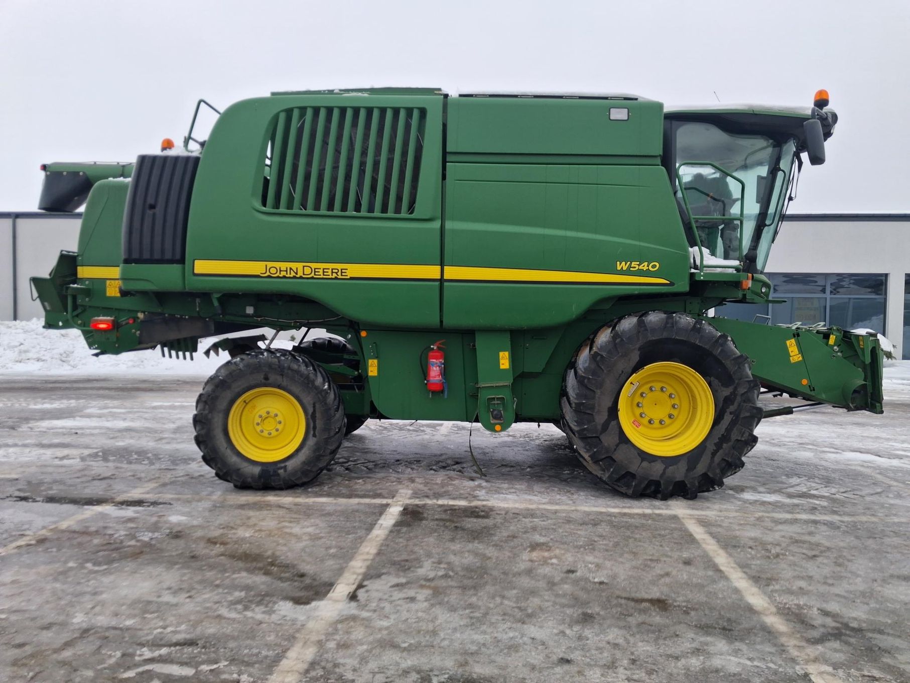 Kombajn zbożowy John Deere W540