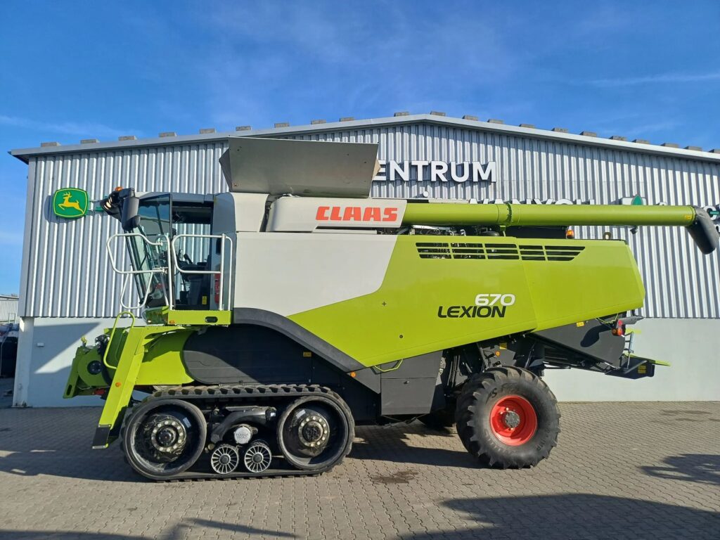 Kombajn zbożowy Lexion 670 TT 4WD z hederem C900, rok 2018!