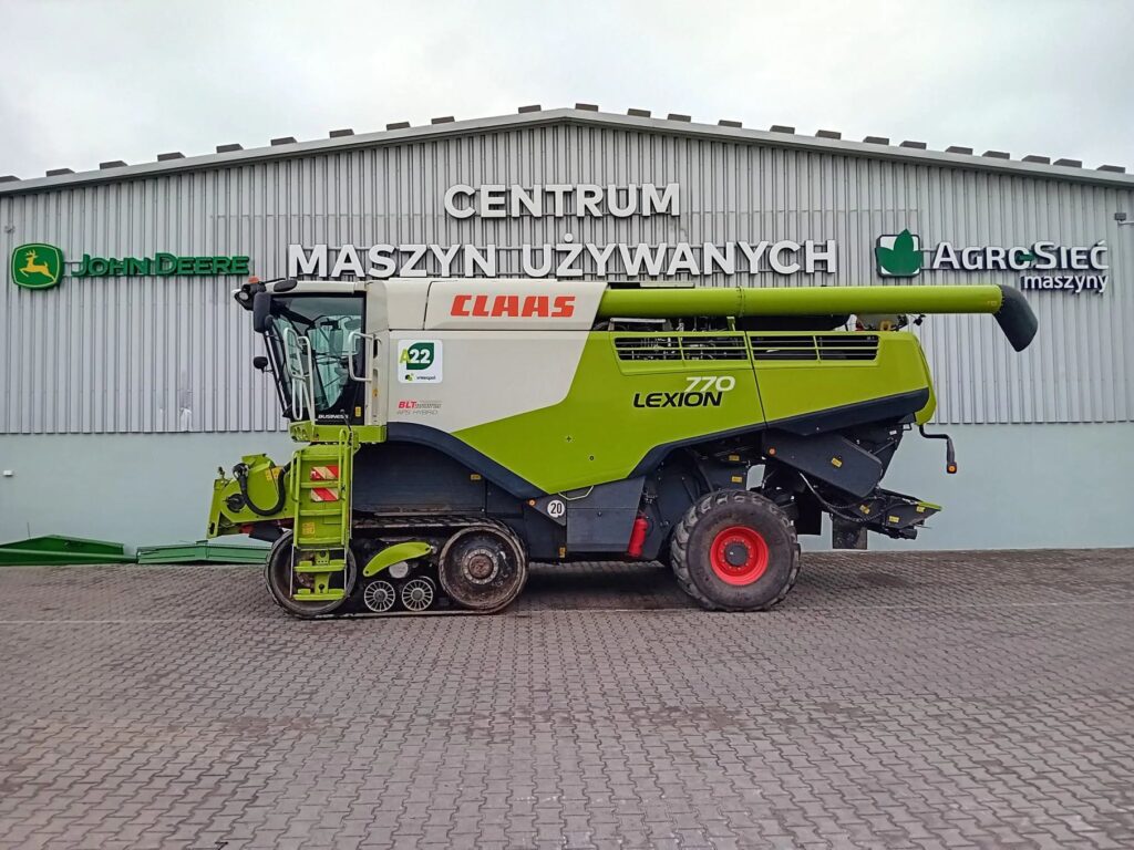 Kombajn zbożowy Lexion 770 TT + heder Vario 1200