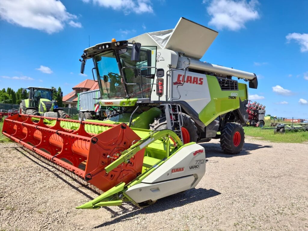 Kombajn zbożowy Trion 660 z hederem C770 – niski przebieg!