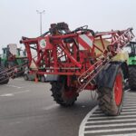 Opryskiwacz ciągany RAU belka 24 metry, do poprawek