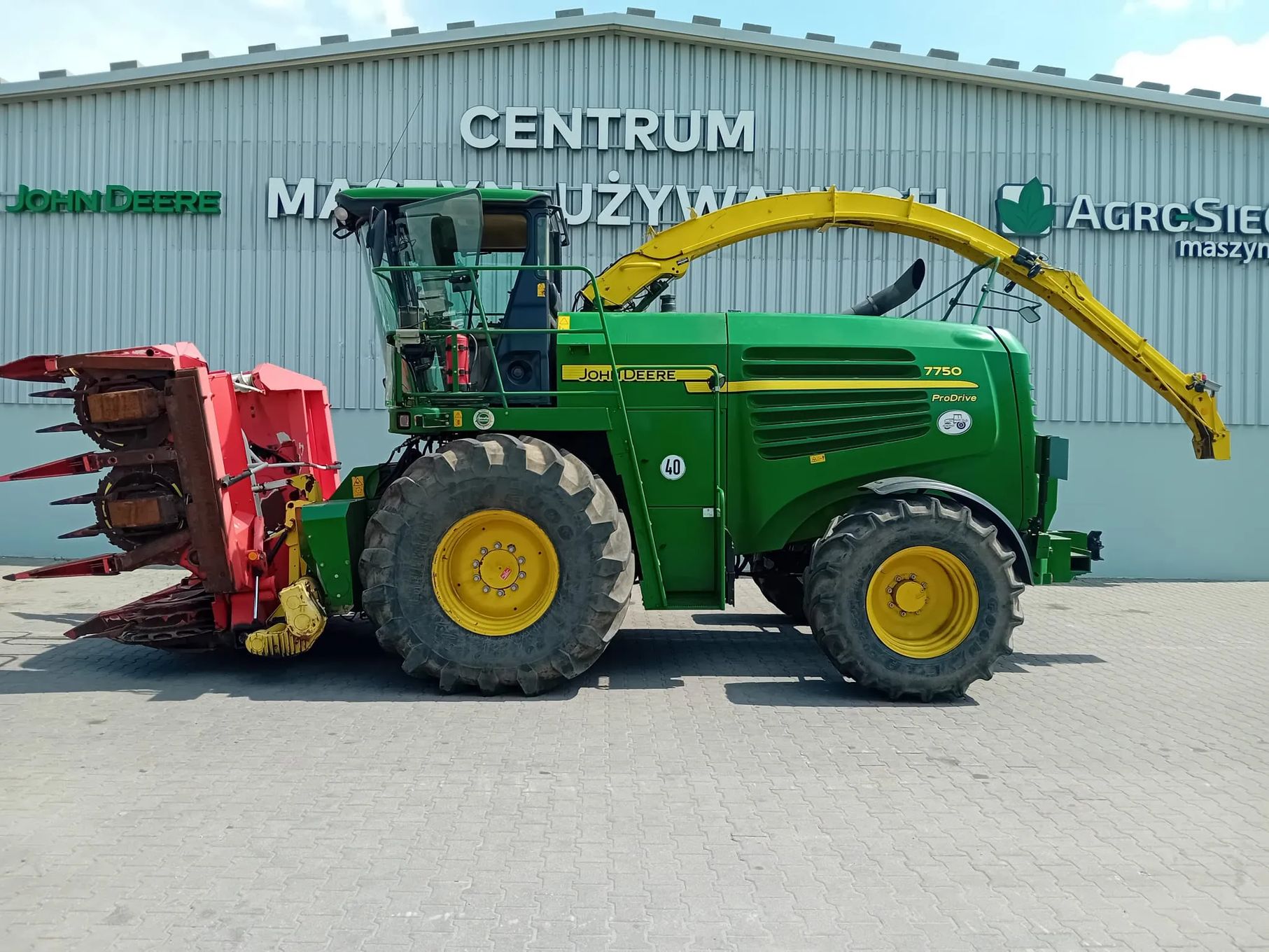Sieczkarnia John Deere 7750
