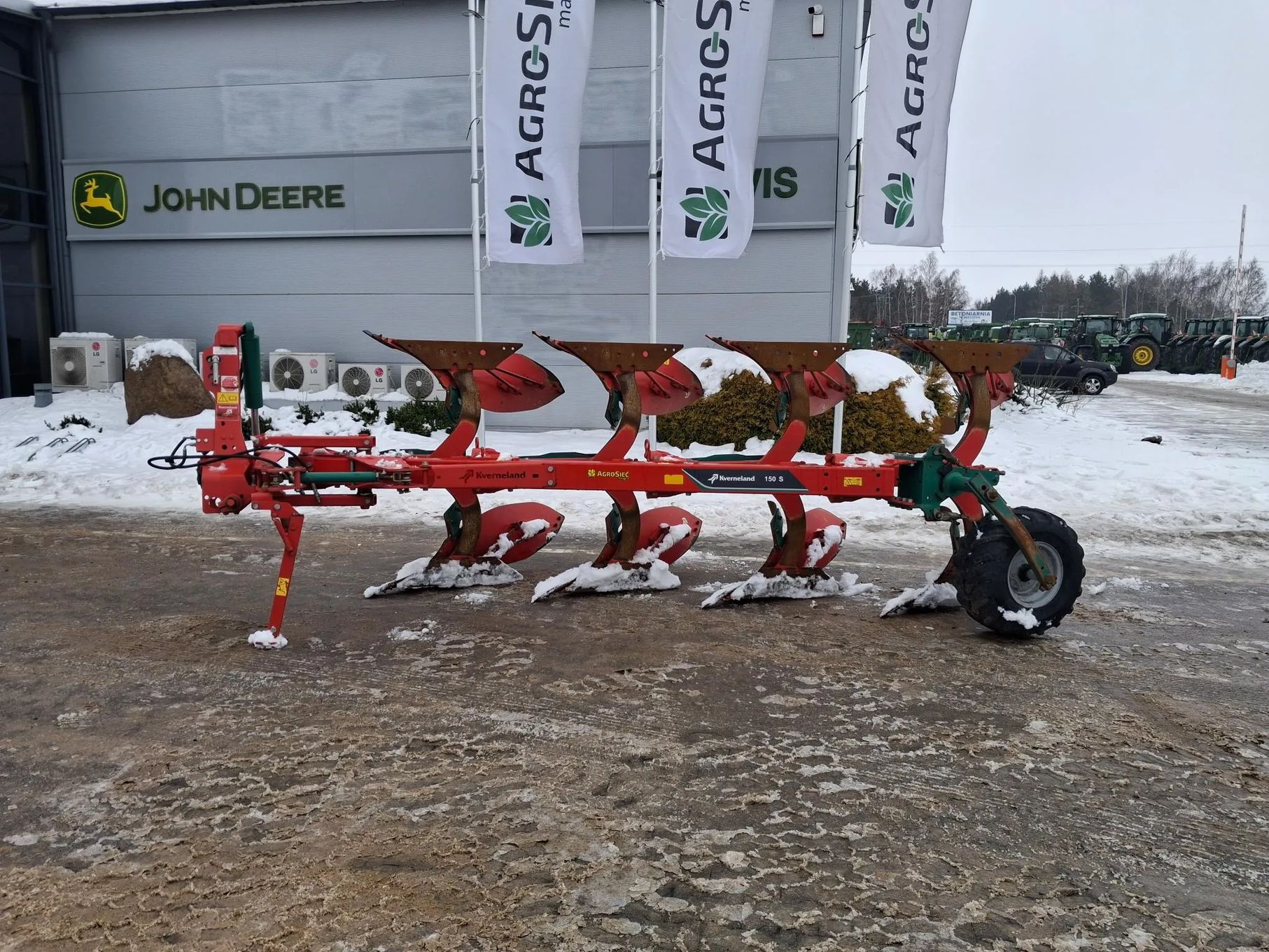 Pług 4 skibowy Kverneland 150S 2023 rok