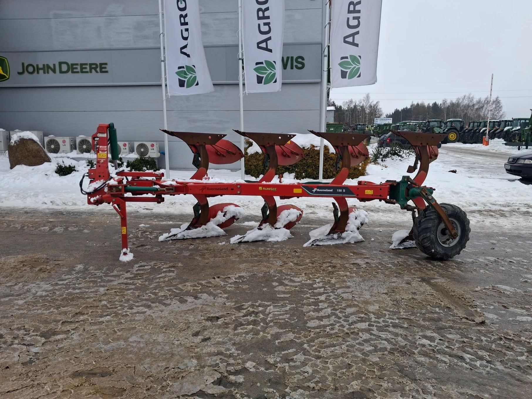 Pług 4 skibowy Kverneland 150S 2023 rok